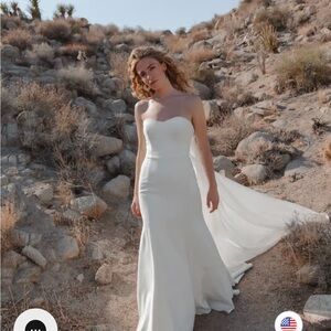 NWT Jenny Yoo Bennett strapless wedding dress